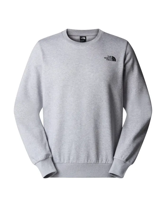 The North Face Męska Bluza M Simple Dome Crew NF0A89FBDYX Szary | Sklep Monotox