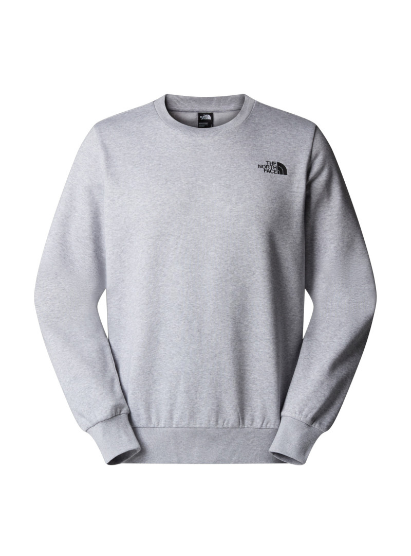 The North Face Męska Bluza M Simple Dome Crew NF0A89FBDYX Szary | Sklep Monotox