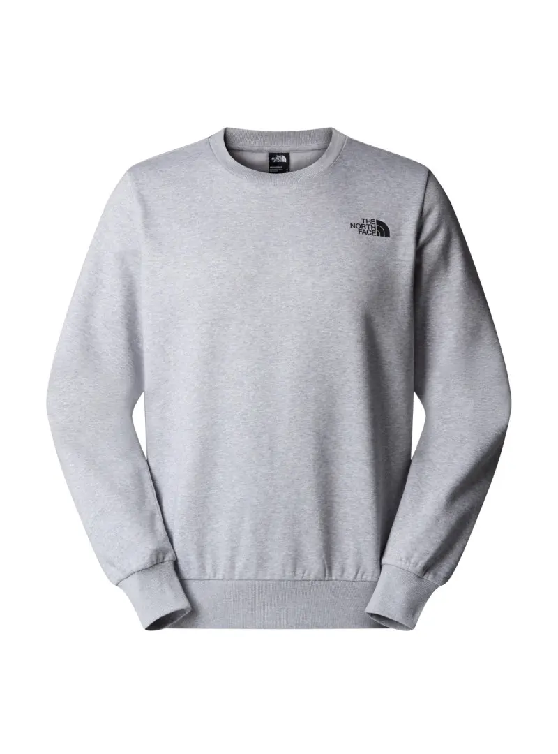The North Face Męska Bluza M Simple Dome Crew NF0A89FBDYX Szary | Sklep Monotox