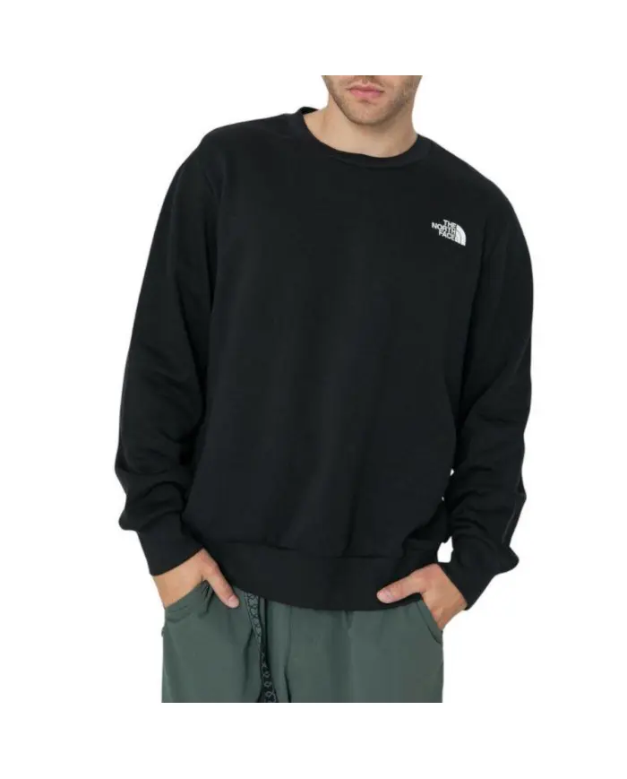 The North Face Męska Bluza M Simple Dome Crew NF0A89FBJK3 Czarny | Sklep Monotox