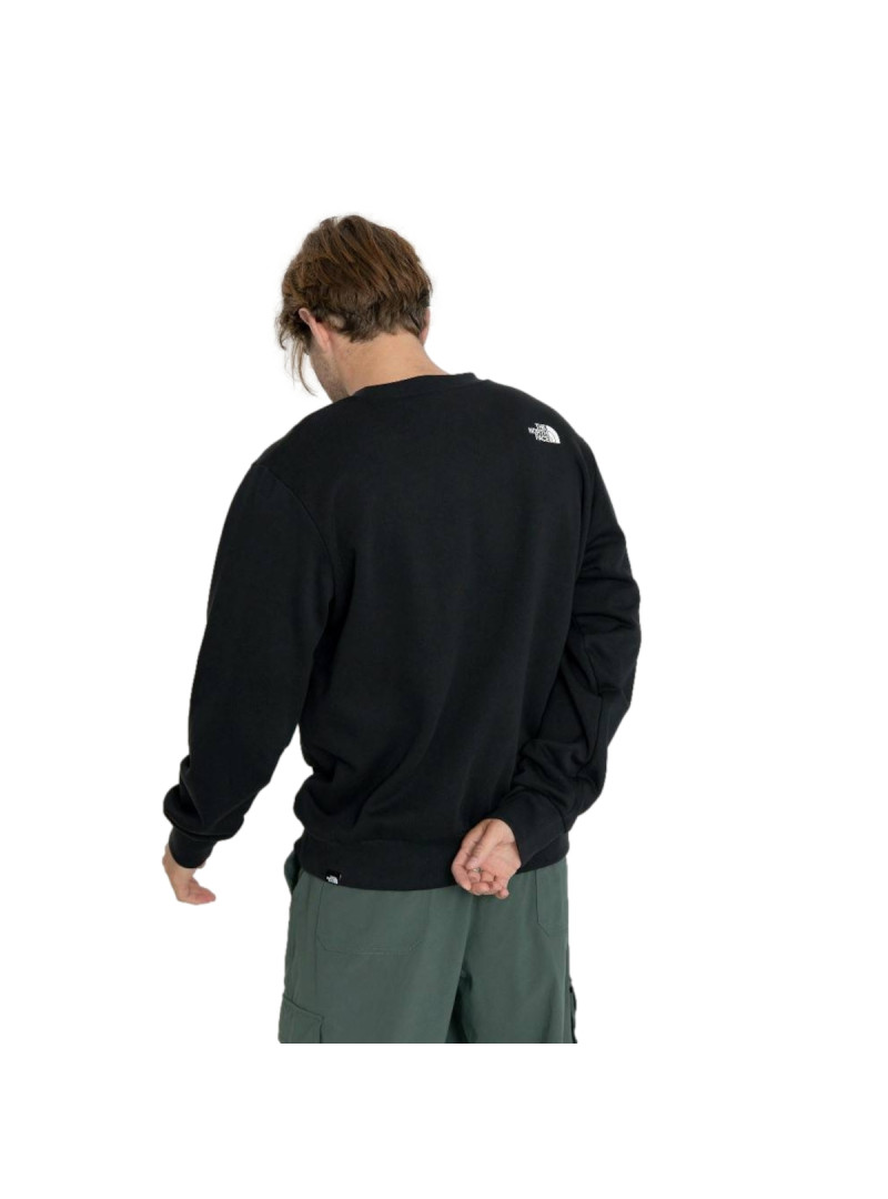 The North Face Męska Bluza M Simple Dome Crew NF0A89FBJK3 Czarny | Sklep Monotox