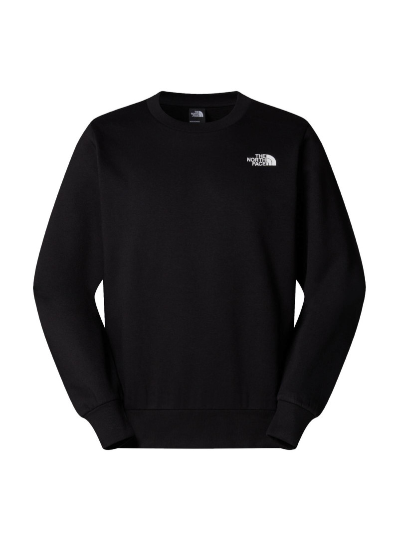 The North Face Męska Bluza M Simple Dome Crew NF0A89FBJK3 Czarny | Sklep Monotox