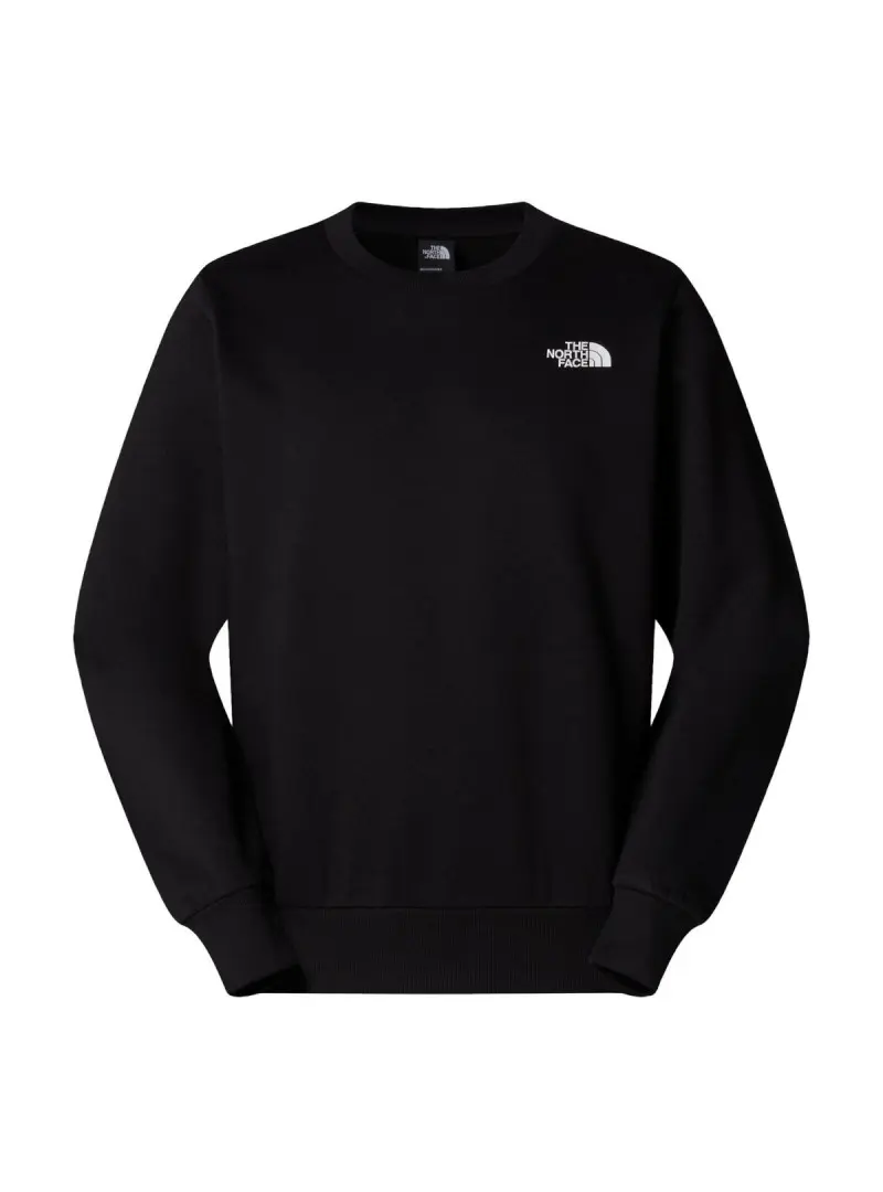 The North Face Męska Bluza M Simple Dome Crew NF0A89FBJK3 Czarny | Sklep Monotox