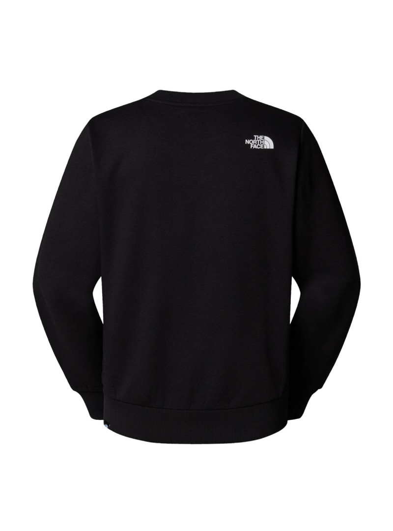 The North Face Męska Bluza M Simple Dome Crew NF0A89FBJK3 Czarny | Sklep Monotox