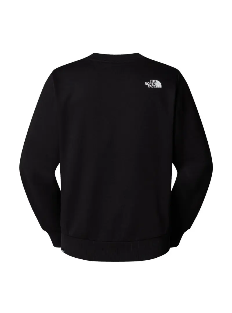 The North Face Męska Bluza M Simple Dome Crew NF0A89FBJK3 Czarny | Sklep Monotox