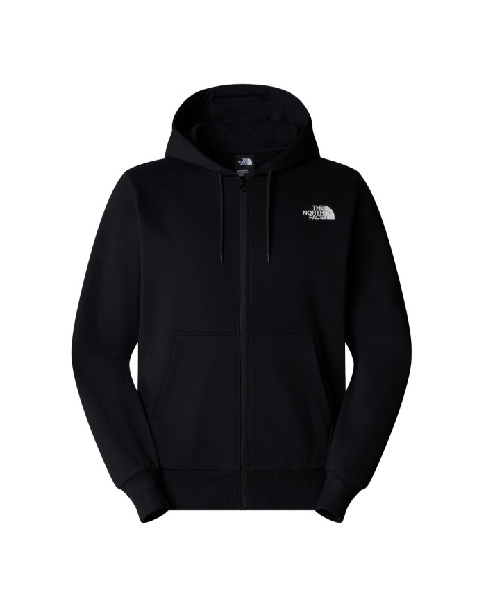 The North Face Męska Bluza M Simple Dome Full Zip NF0A89FDJK3 Czarny | Sklep Monotox
