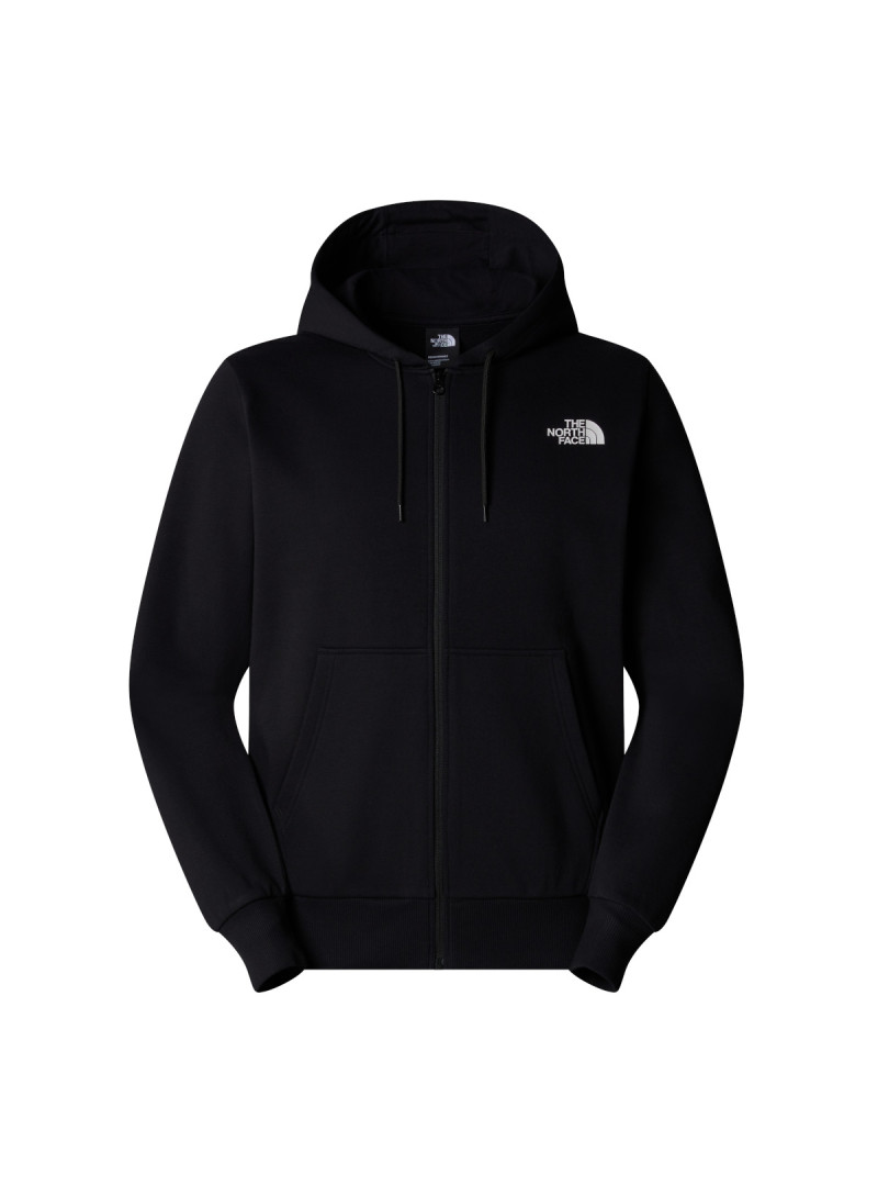 The North Face Męska Bluza M Simple Dome Full Zip NF0A89FDJK3 Czarny | Sklep Monotox