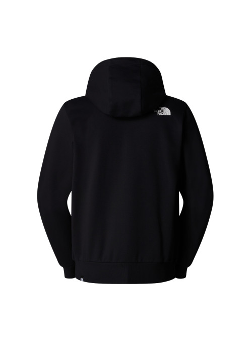 The North Face Męska Bluza M Simple Dome Full Zip NF0A89FDJK3 Czarny | Sklep Monotox