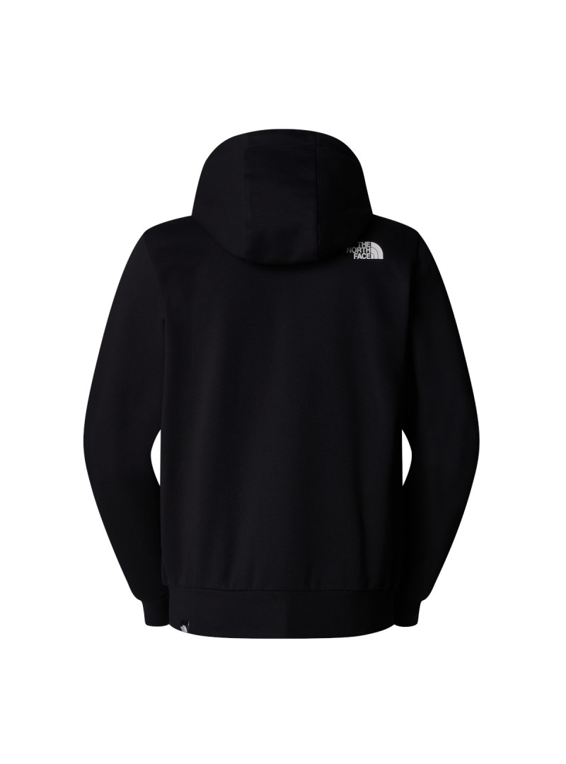 The North Face Męska Bluza M Simple Dome Full Zip NF0A89FDJK3 Czarny | Sklep Monotox