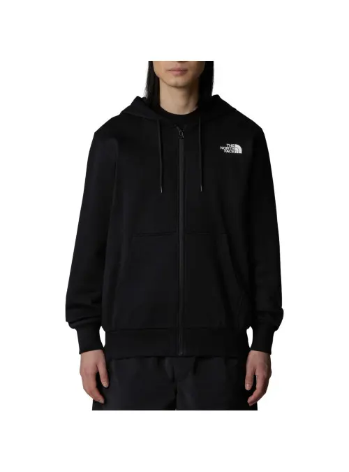 The North Face Męska Bluza M Simple Dome Full Zip NF0A89FDJK3 Czarny | Sklep Monotox