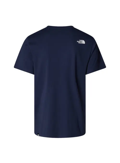 The North Face Męski T-shirt M Ss Easy Tee Summit NF0A8A6C8K2 Granatowy | Sklep Monotox