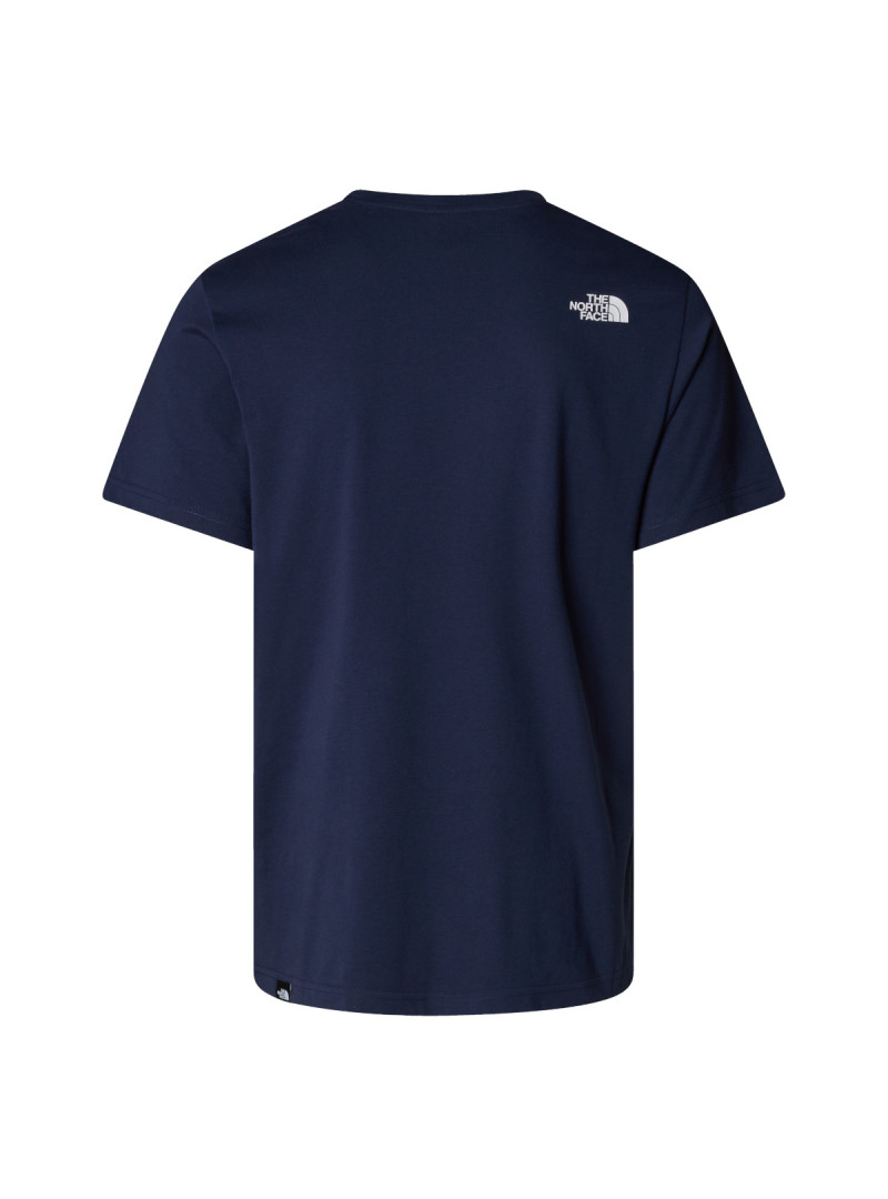 The North Face Męski T-shirt M Ss Easy Tee Summit NF0A8A6C8K2 Granatowy | Sklep Monotox