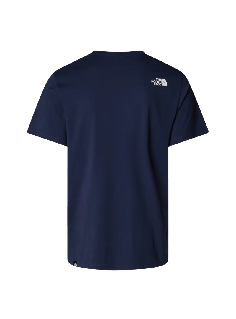 The North Face Męski T-shirt M Ss Easy Tee Summit NF0A8A6C8K2 Granatowy | Sklep Monotox