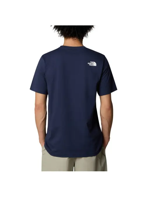 The North Face Męski T-shirt M Ss Easy Tee Summit NF0A8A6C8K2 Granatowy | Sklep Monotox