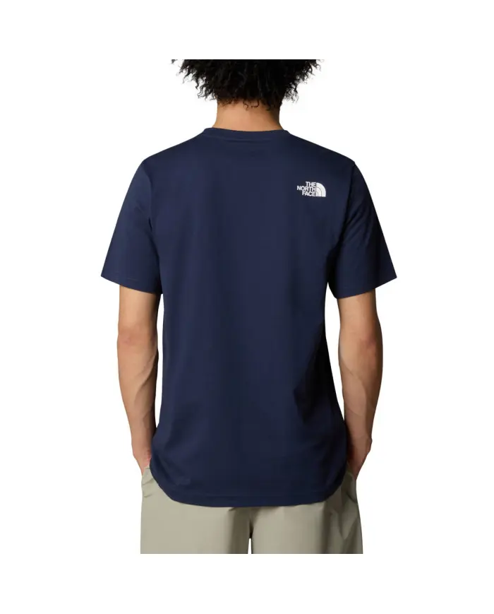 The North Face Męski T-shirt M Ss Easy Tee Summit NF0A8A6C8K2 Granatowy | Sklep Monotox