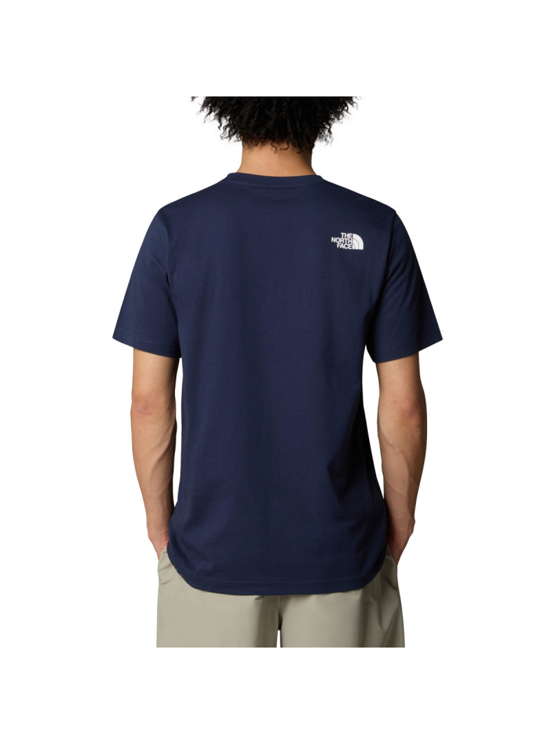 The North Face Męski T-shirt M Ss Easy Tee Summit NF0A8A6C8K2 Granatowy | Sklep Monotox