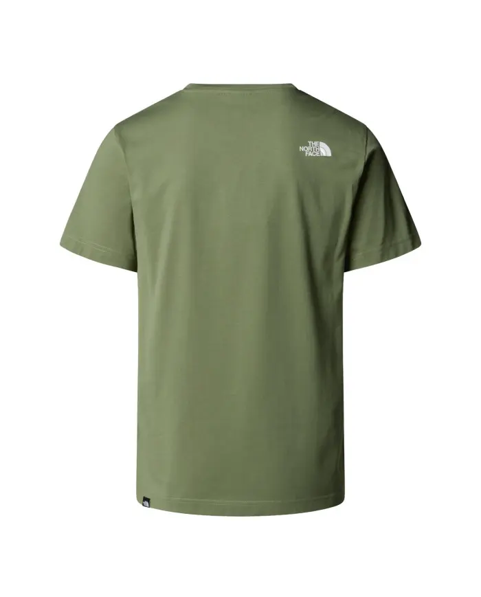 The North Face Męski T-shirt M Ss Easy Tee NF0A8A6CBO9 Zielony | Sklep Monotox
