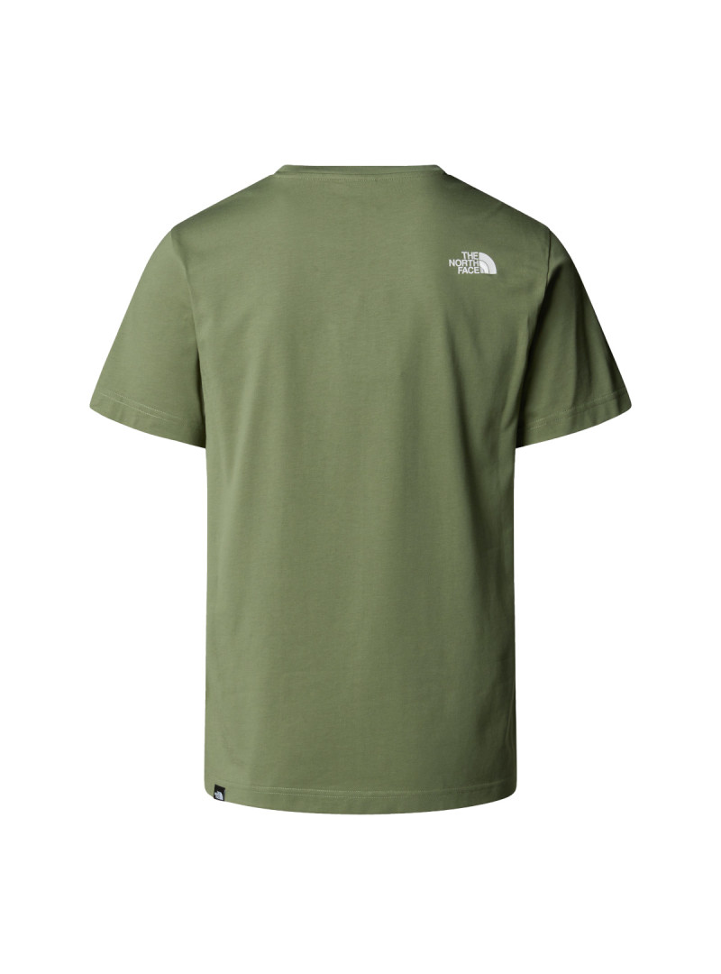 The North Face Męski T-shirt M Ss Easy Tee NF0A8A6CBO9 Zielony | Sklep Monotox