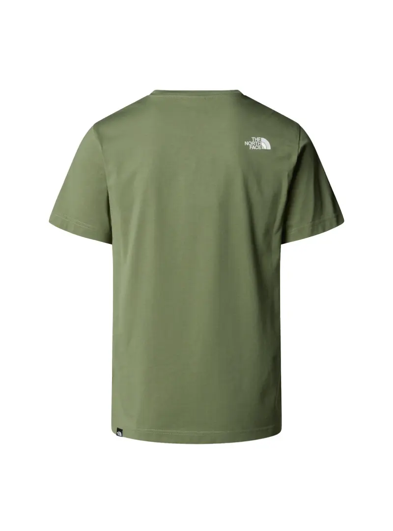 The North Face Męski T-shirt M Ss Easy Tee NF0A8A6CBO9 Zielony | Sklep Monotox