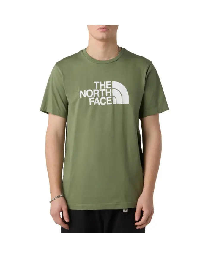 The North Face Męski T-shirt M Ss Easy Tee NF0A8A6CBO9 Zielony | Sklep Monotox
