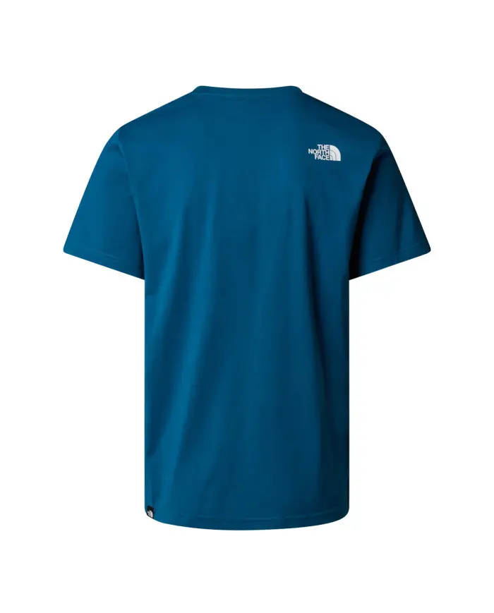 The North Face Męski T-shirt M Ss Easy Tee Mineral Ink NF0A8A6CBSI Niebieski | Sklep Monotox