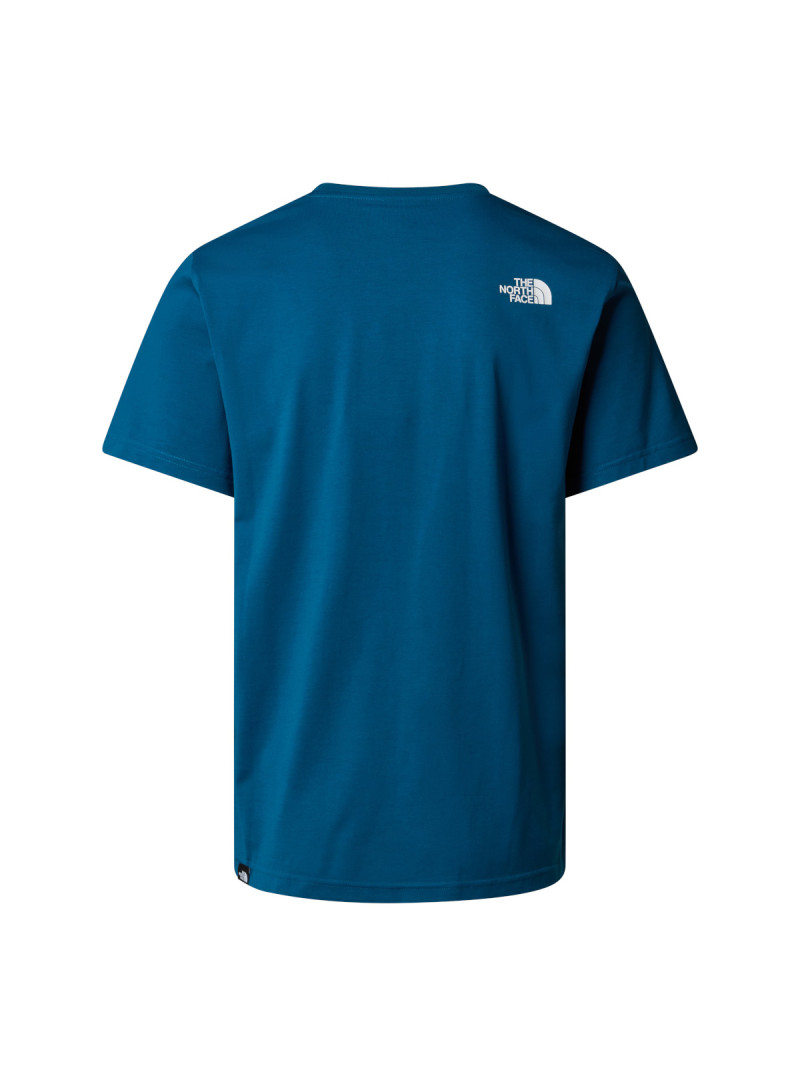 The North Face Męski T-shirt M Ss Easy Tee Mineral Ink NF0A8A6CBSI Niebieski | Sklep Monotox