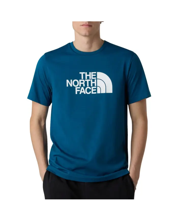 The North Face Męski T-shirt M Ss Easy Tee Mineral Ink NF0A8A6CBSI Niebieski | Sklep Monotox