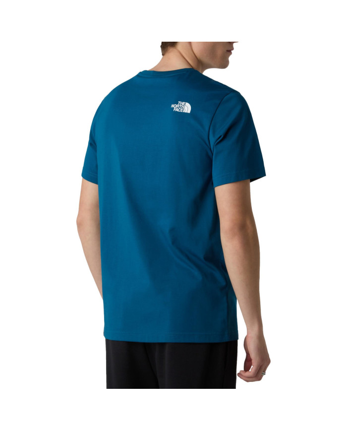 The North Face Męski T-shirt M Ss Easy Tee Mineral Ink NF0A8A6CBSI Niebieski | Sklep Monotox