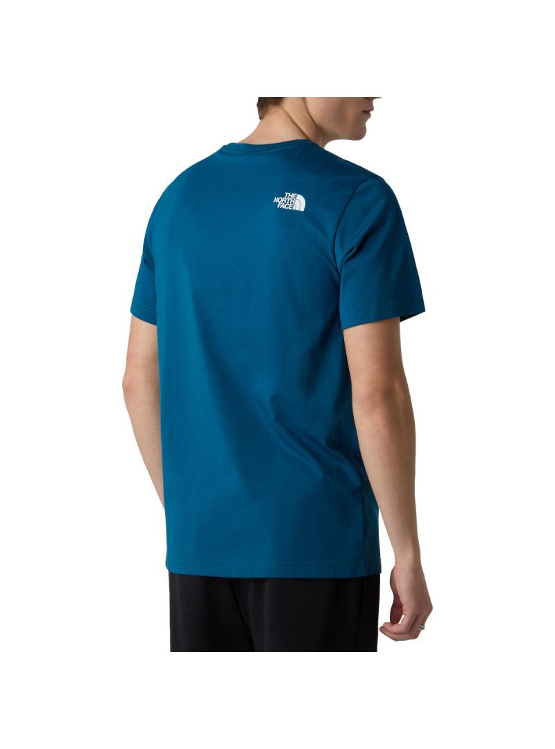 The North Face Męski T-shirt M Ss Easy Tee Mineral Ink NF0A8A6CBSI Niebieski | Sklep Monotox
