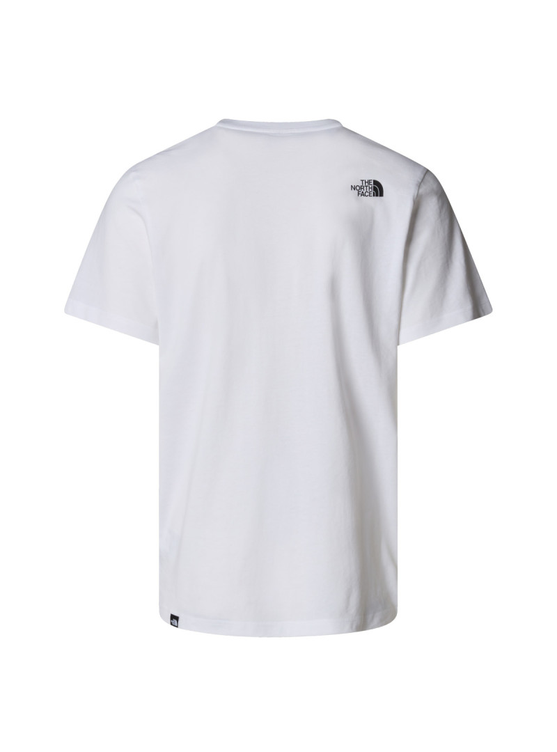 The North Face Męski T-shirt M Ss Easy Tee TNF NF0A8A6CFN4 Biały | Sklep Monotox