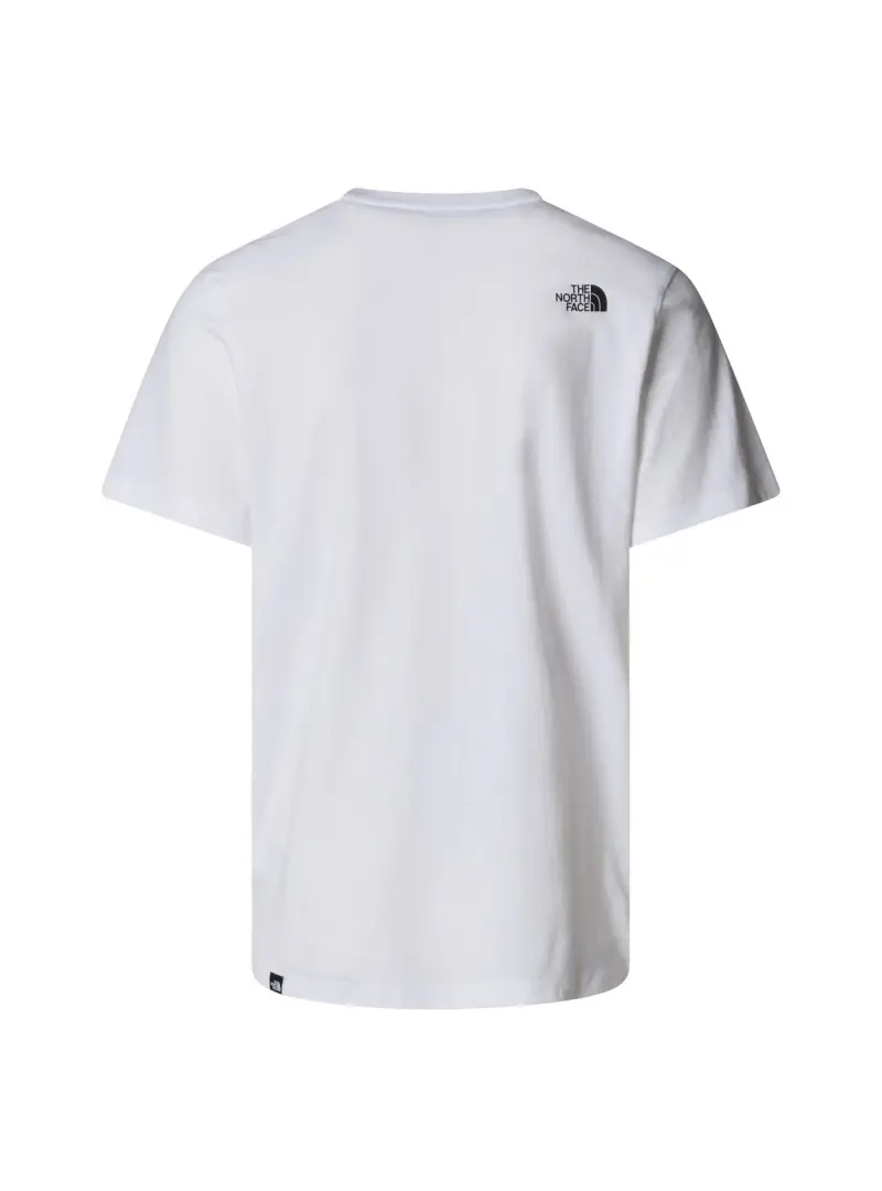 The North Face Męski T-shirt M Ss Easy Tee TNF NF0A8A6CFN4 Biały | Sklep Monotox