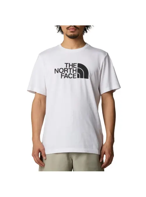 The North Face Męski T-shirt M Ss Easy Tee TNF NF0A8A6CFN4 Biały | Sklep Monotox