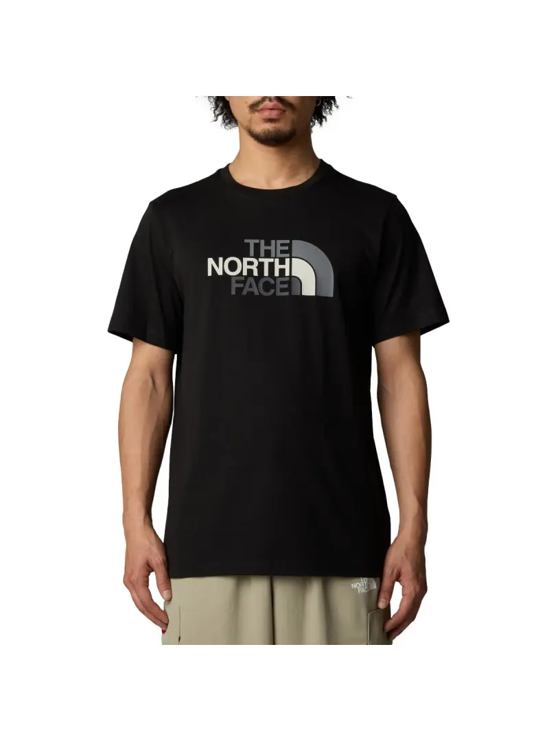 The North Face Męski T-shirt M Ss Easy Tee NF0A8A6CJK3 Czarny | Sklep Monotox