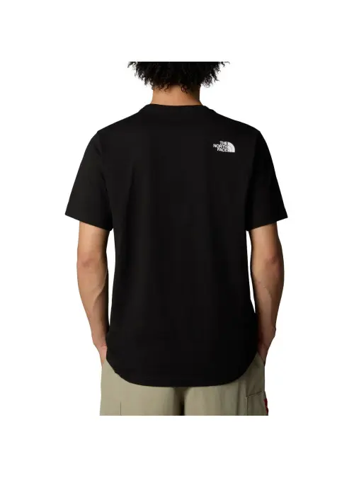 The North Face Męski T-shirt M Ss Easy Tee NF0A8A6CJK3 Czarny | Sklep Monotox