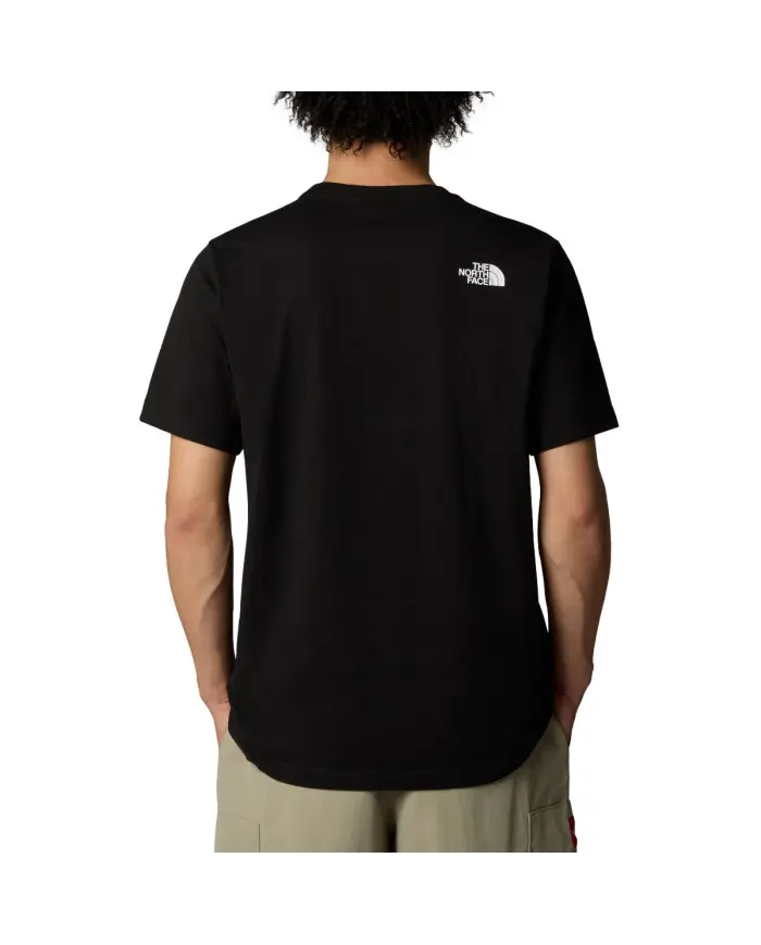 The North Face Męski T-shirt M Ss Easy Tee NF0A8A6CJK3 Czarny | Sklep Monotox