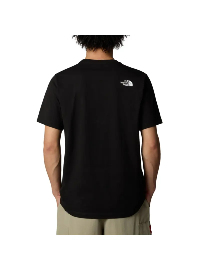 The North Face Męski T-shirt M Ss Easy Tee NF0A8A6CJK3 Czarny | Sklep Monotox