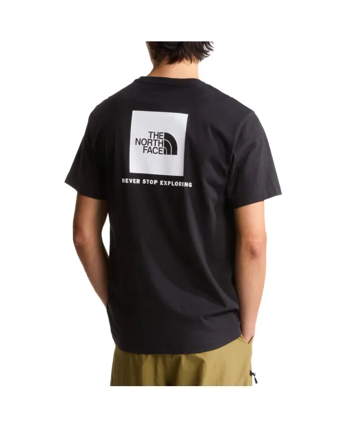 The North Face Męski T-shirt M Evo Box Nse Reg Ss T NF0A8B6KKY4 Czarny | Sklep Monotox