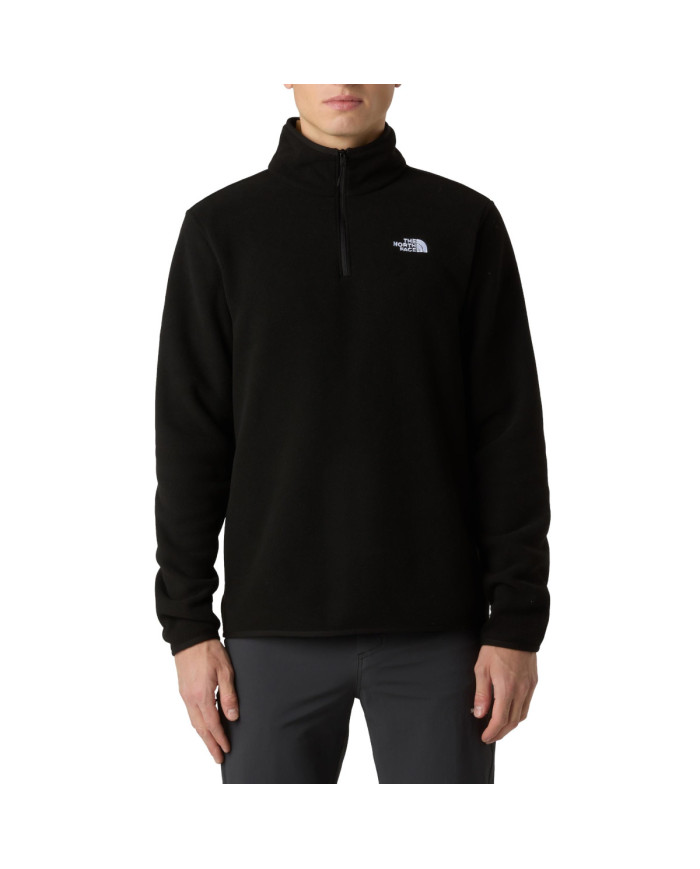 The North Face Męska Bluza M Glcr Flc 1/4 Zip Jkt NF0A8D0QJK3 Czarny | Sklep Monotox