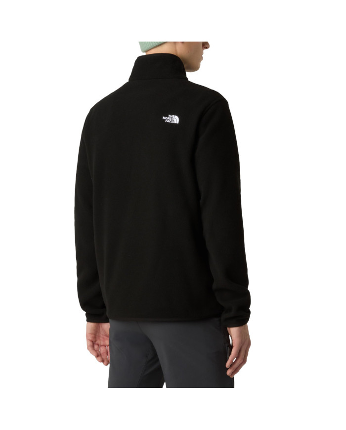 The North Face Męska Bluza M Glcr Flc 1/4 Zip Jkt NF0A8D0QJK3 Czarny | Sklep Monotox