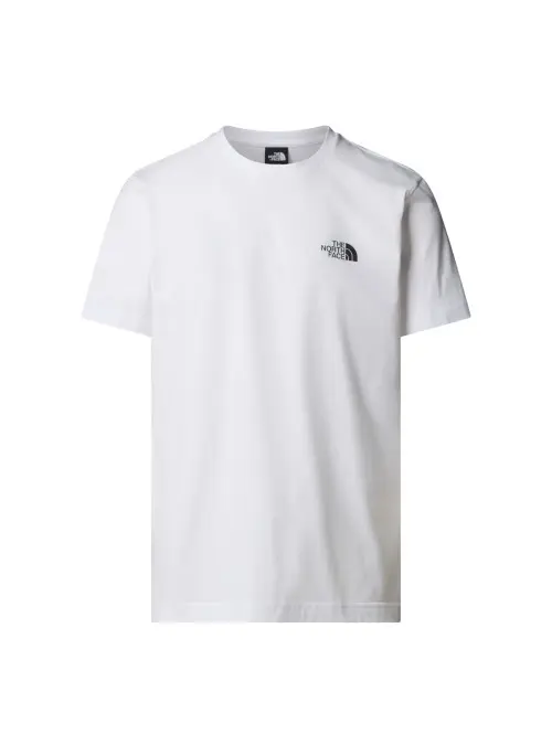 The North Face Męski T-shirt M Mountain Sketch Ss Tee NF0A8EE8FN4 Biały | Sklep Monotox