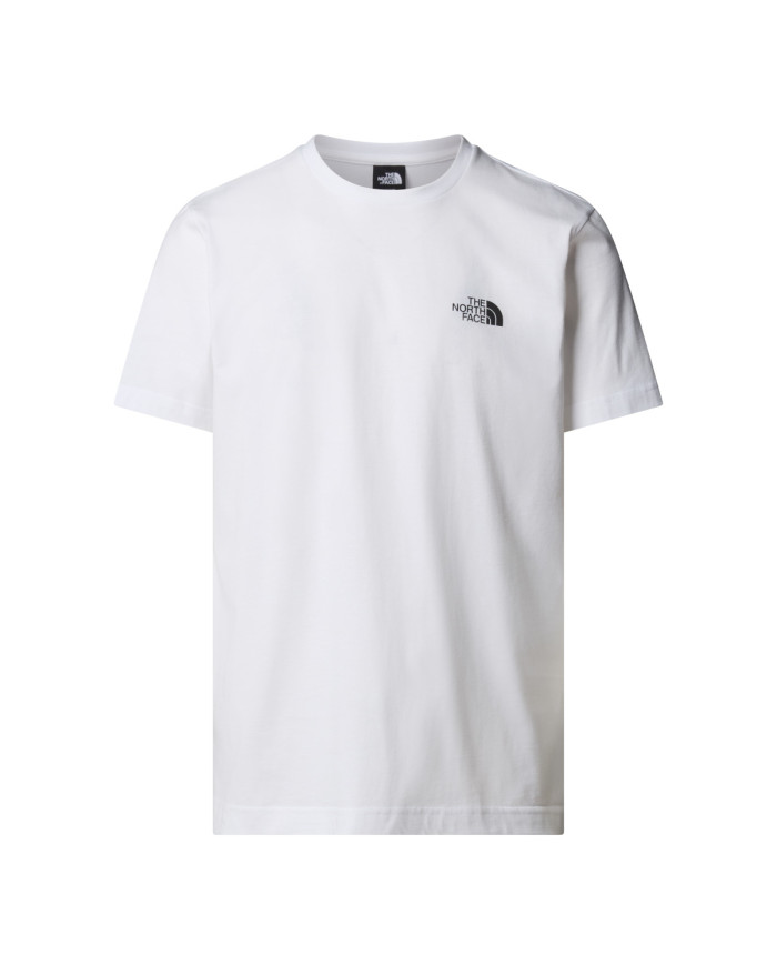 The North Face Męski T-shirt M Mountain Sketch Ss Tee NF0A8EE8FN4 Biały | Sklep Monotox