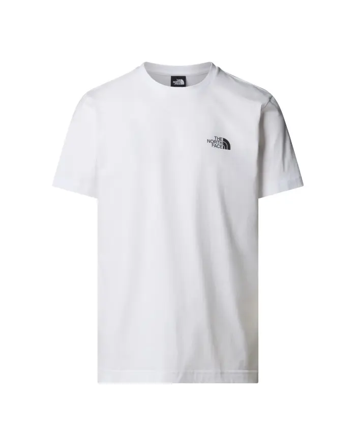 The North Face Męski T-shirt M Mountain Sketch Ss Tee NF0A8EE8FN4 Biały | Sklep Monotox