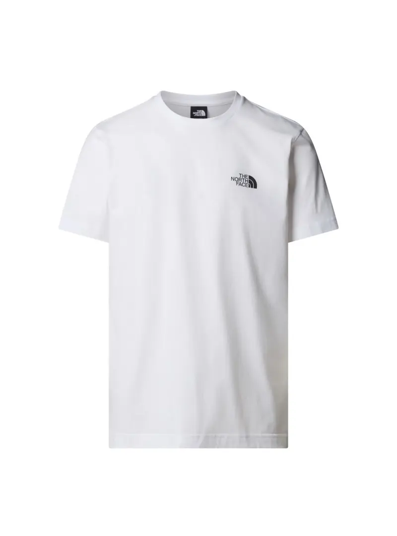 The North Face Męski T-shirt M Mountain Sketch Ss Tee NF0A8EE8FN4 Biały | Sklep Monotox