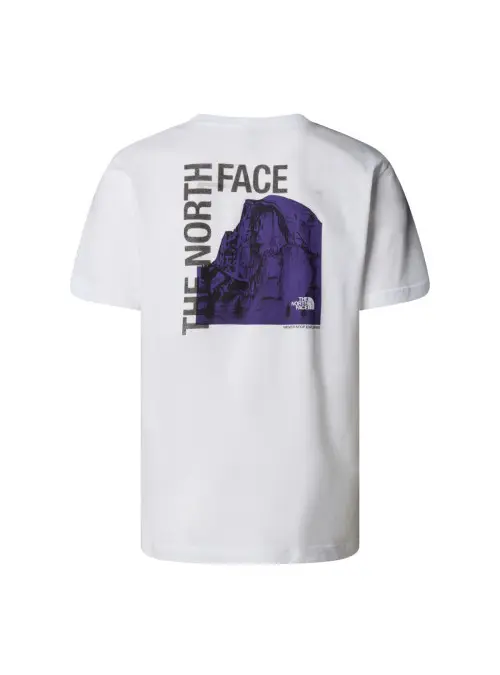 The North Face Męski T-shirt M Half Dome Photo Ss Tee NF0A8EE9FN4 Biały | Sklep Monotox