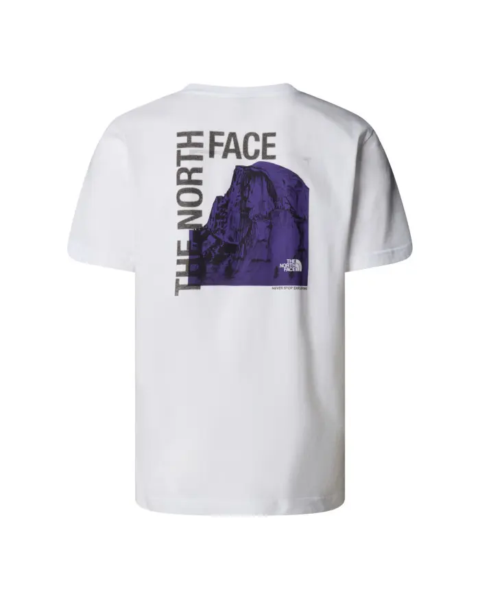 The North Face Męski T-shirt M Half Dome Photo Ss Tee NF0A8EE9FN4 Biały | Sklep Monotox