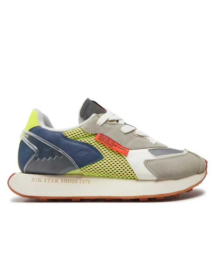 Big Star Męskie Sneakersy Big Jac NN174344 Szary | Sklep Monotox