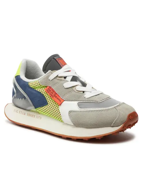 Big Star Męskie Sneakersy Big Jac NN174344 Szary | Sklep Monotox