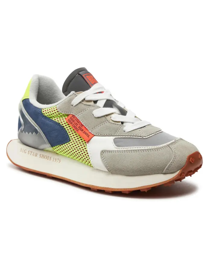 Big Star Męskie Sneakersy Big Jac NN174344 Szary | Sklep Monotox