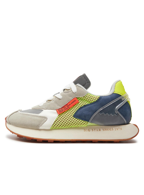 Big Star Męskie Sneakersy Big Jac NN174344 Szary | Sklep Monotox