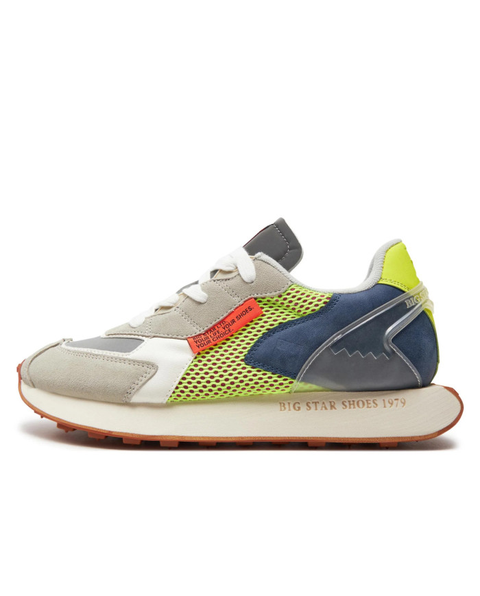 Big Star Męskie Sneakersy Big Jac NN174344 Szary | Sklep Monotox